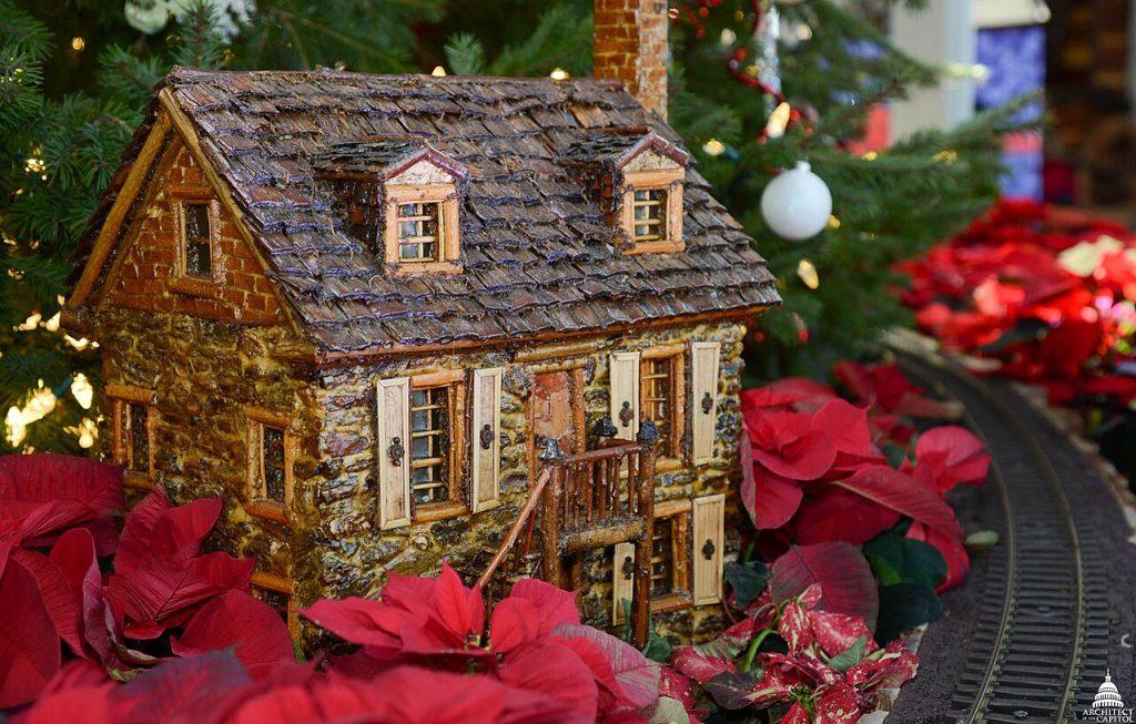 One of the largest indoor decorated trees in Washington, D.C.