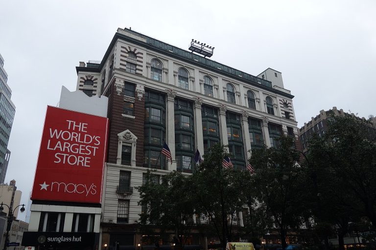 Macy's Herald Square, 34th Street and 6th Avenue, Garment District, Midtown Manhattan.