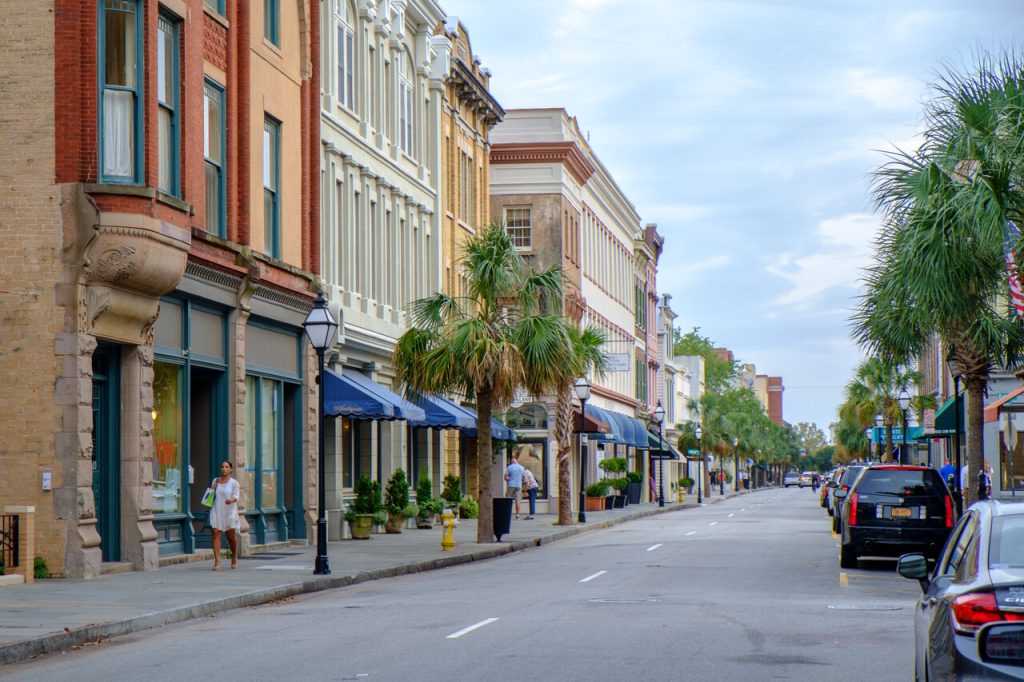 Kings Street in Charleston