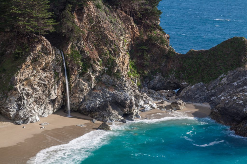 McWay Falls Trail, Big Sur, California