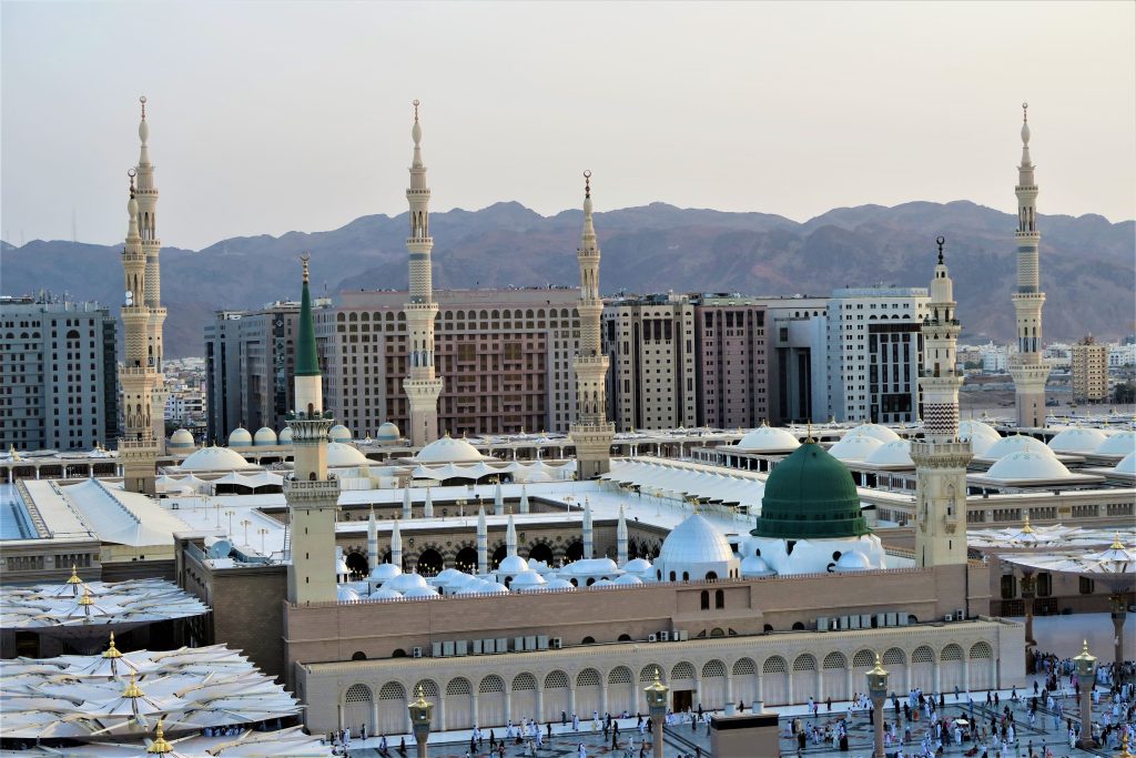 Al-Masjid An-Nabawi (Bird's Eye View)