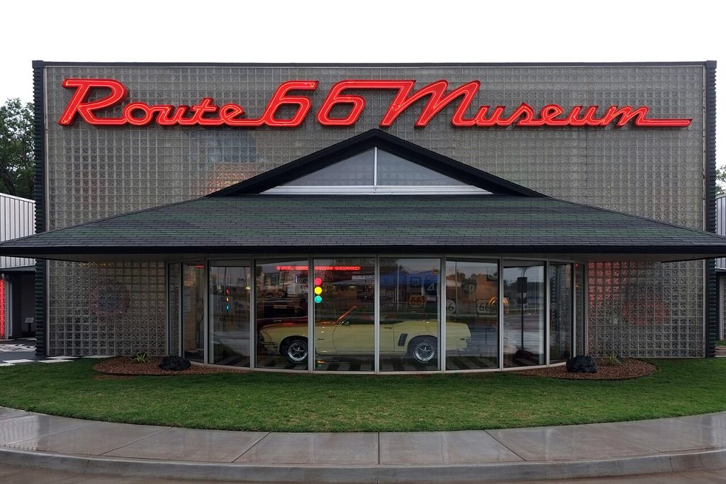 Oklahoma Route 66 museum in Clinton