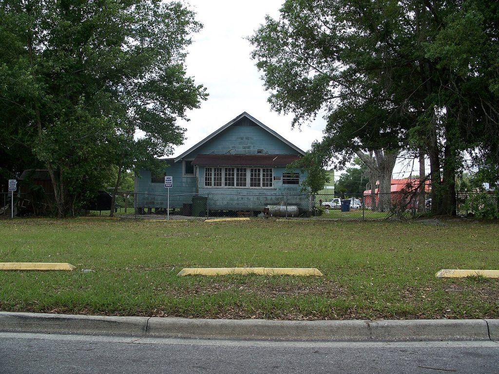 House in Eatonville Historic District, in Eatonville, Florida