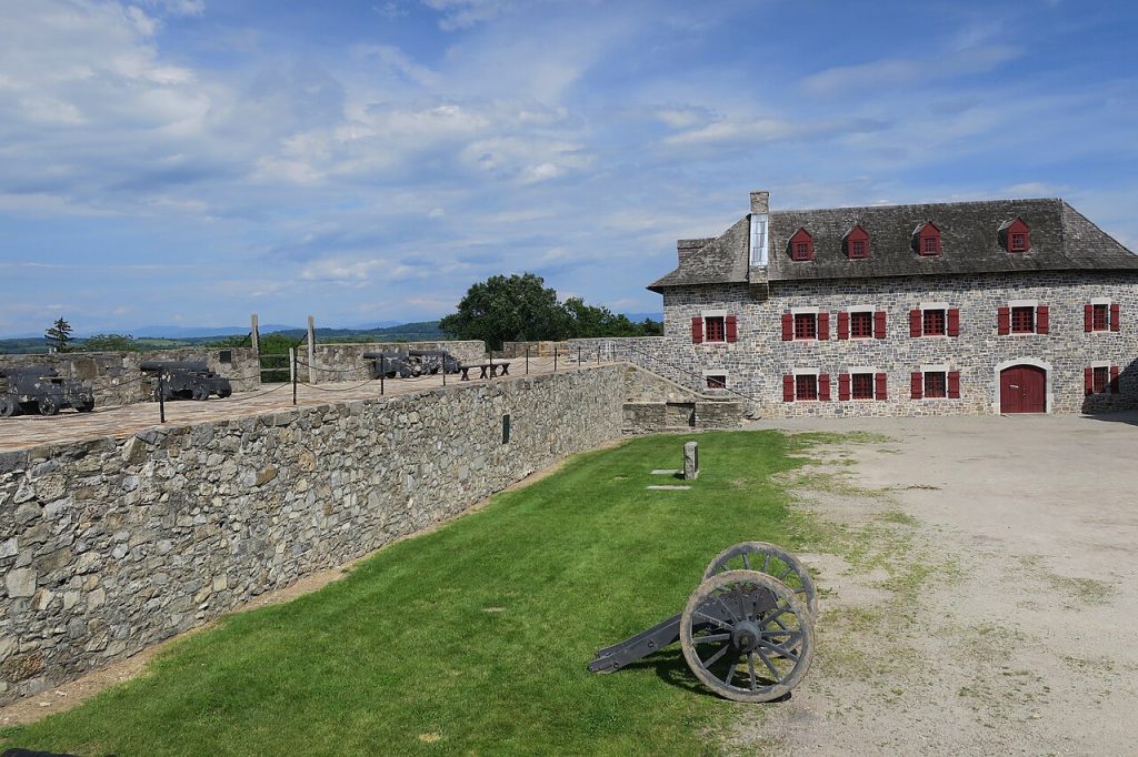 Fort Ticonderoga in northern New York