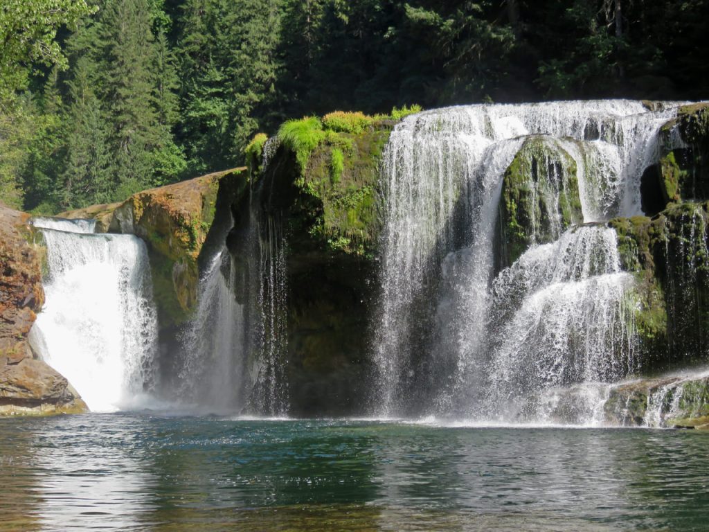 Lower Lewis River Falls, Washington