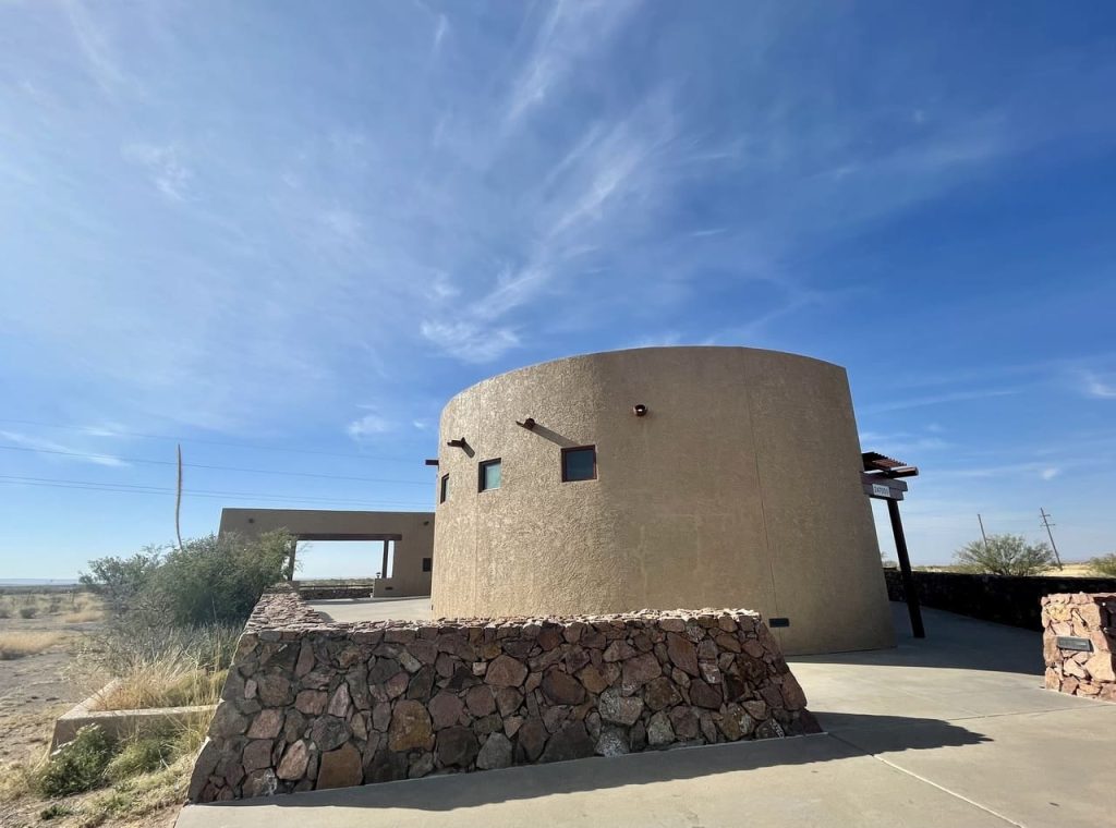 The Marfa Lights Viewpoint area