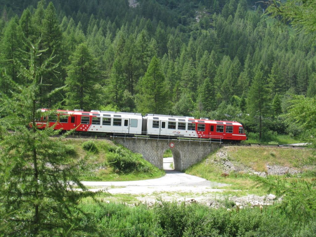 Mont Blanc Express, France to Switzerland