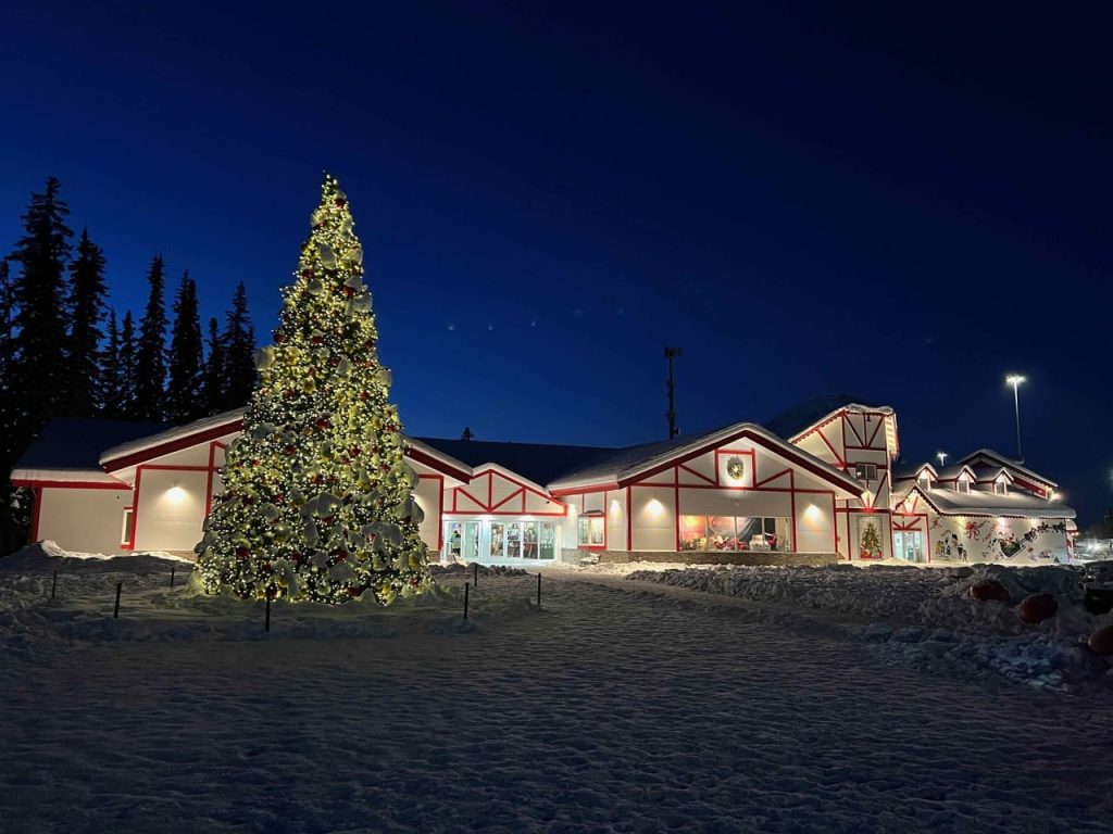 christmas in north pole, alaska