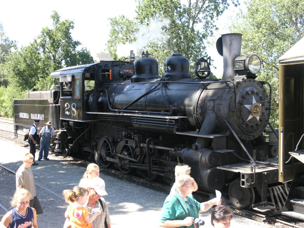 Railroad in Jamestown, California