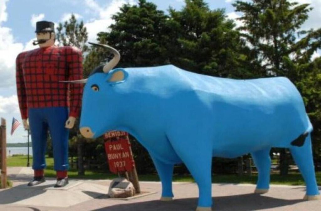 Paul Bunyan and Babe the Blue Ox, Minnesota