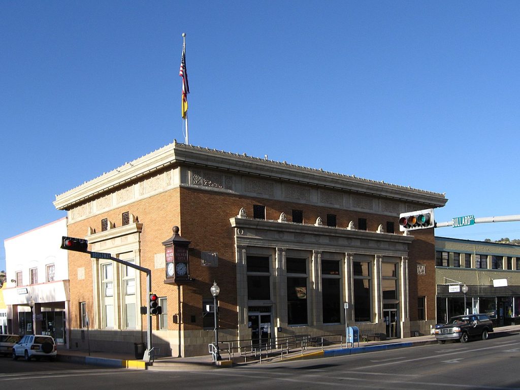 Silver City (New Mexico) City Hall, located at 101 West Broadway.