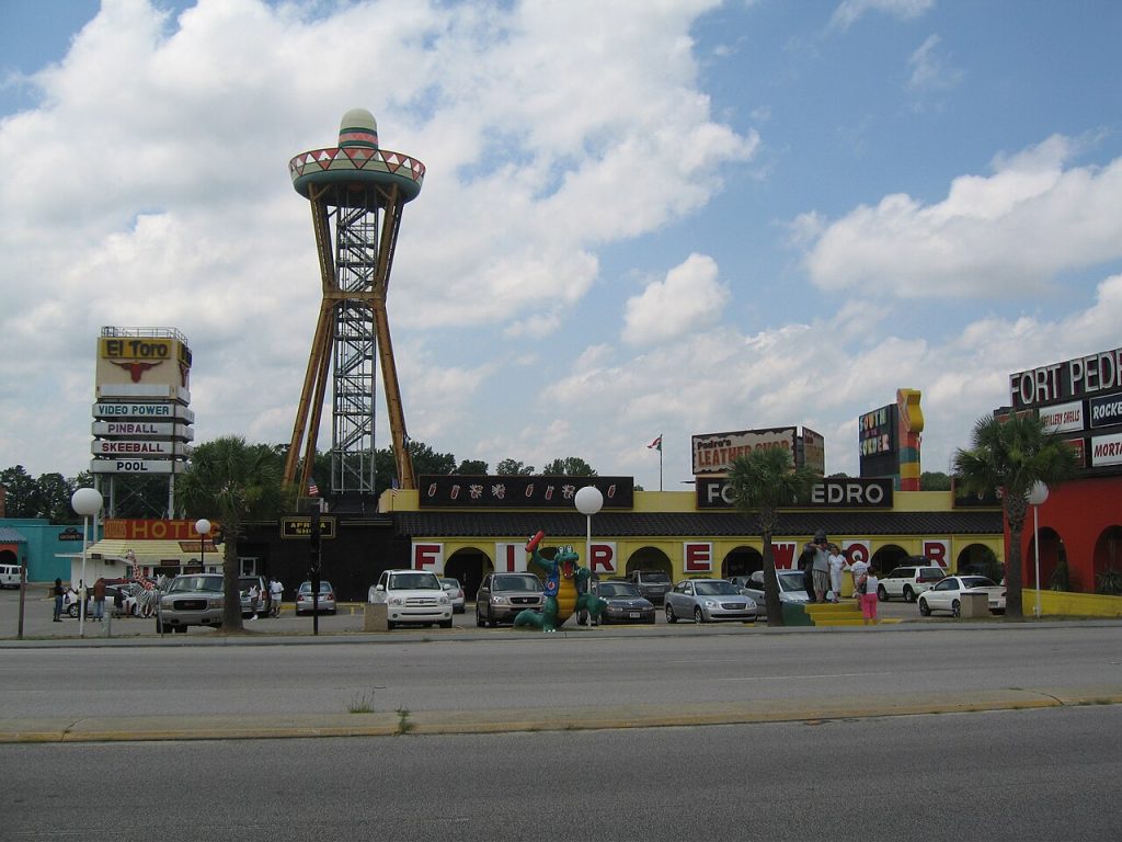 South of the Border near Dillon, South Carolina.