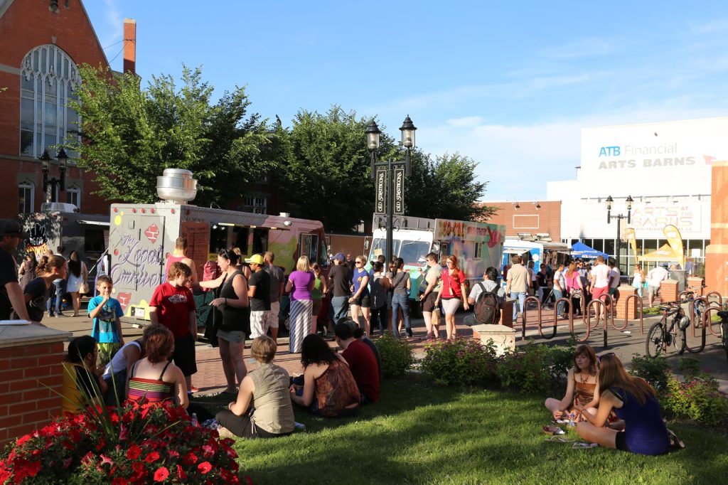 8 Offbeat Food Festivals Drawing Travelers Across States – Her Life Adventures Truck Stop at BaconFest 14405870220 1