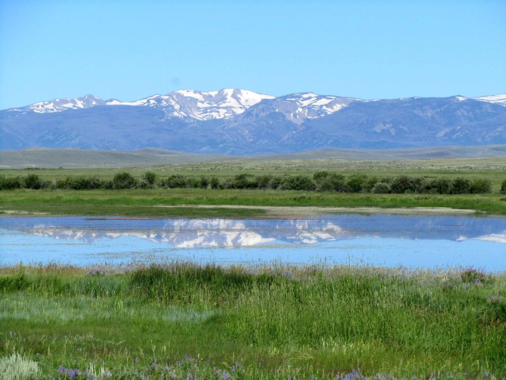 View of Arapaho National Wildlife Refuge