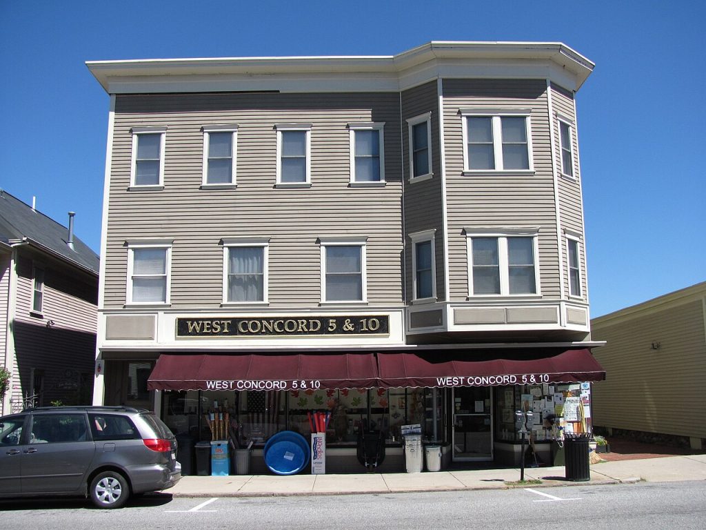 West Concord Five and Ten, West Concord Massachusetts