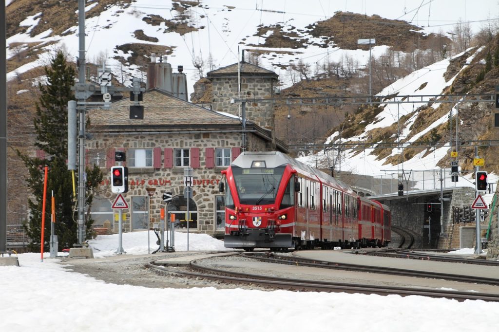 Bernina Express, Switzerland to Italy