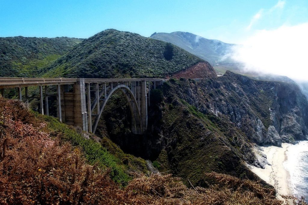 Big sur, Bridge, California image.