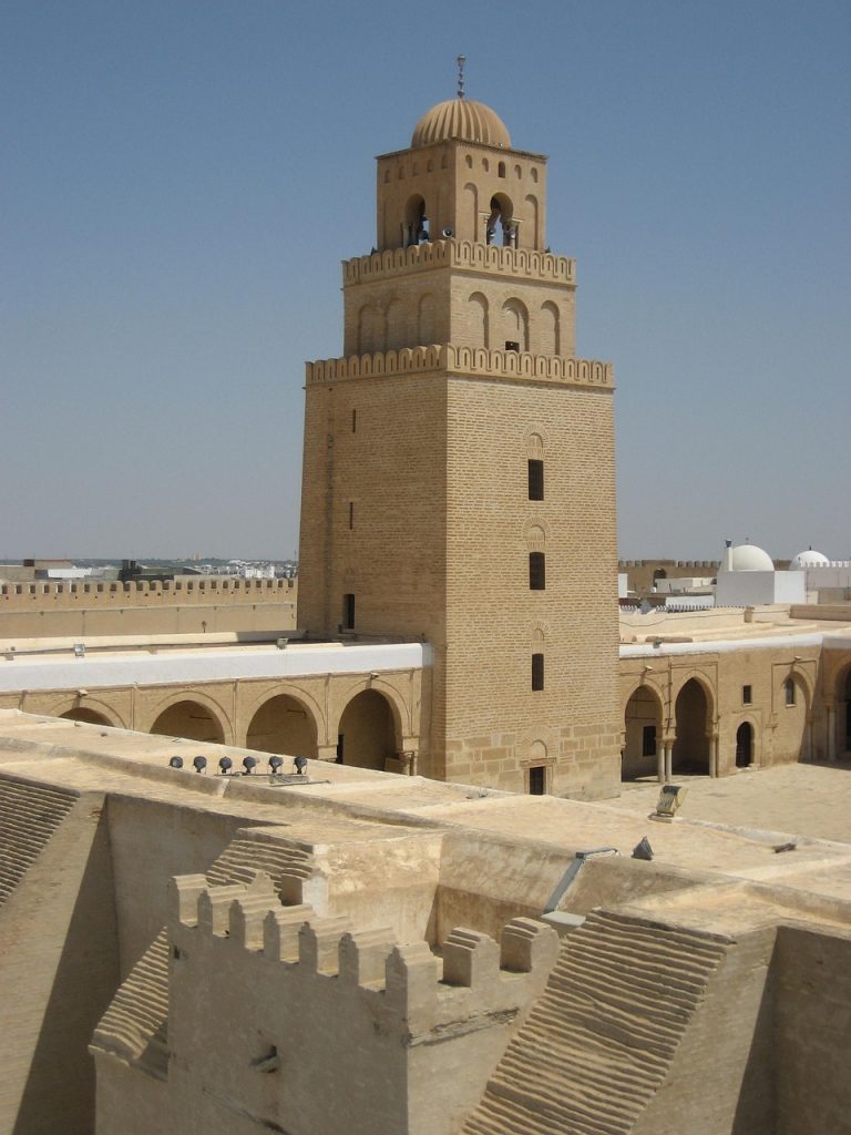 Great mosque of kairouan, Mosque of uqba, Tunisia image. 