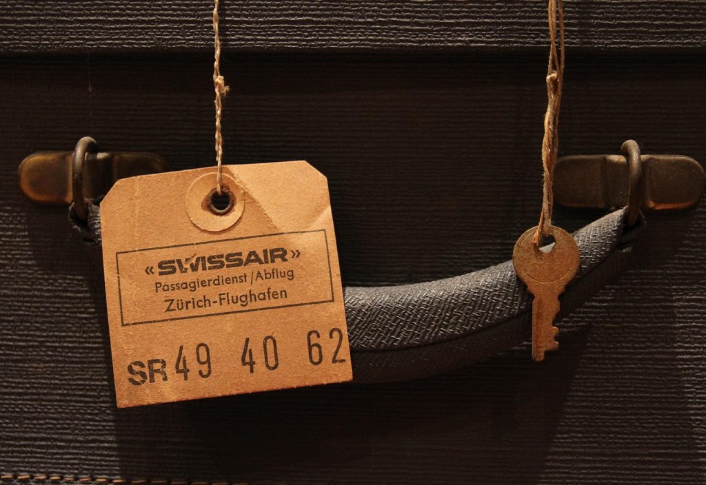 Custom Luggage Tags with Coordinates