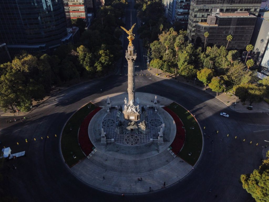 The Angel of Independence in Mexico
