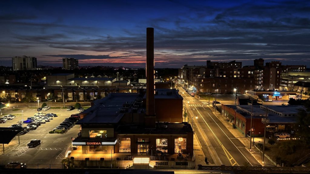 Night Scene of Memphis Cityscape