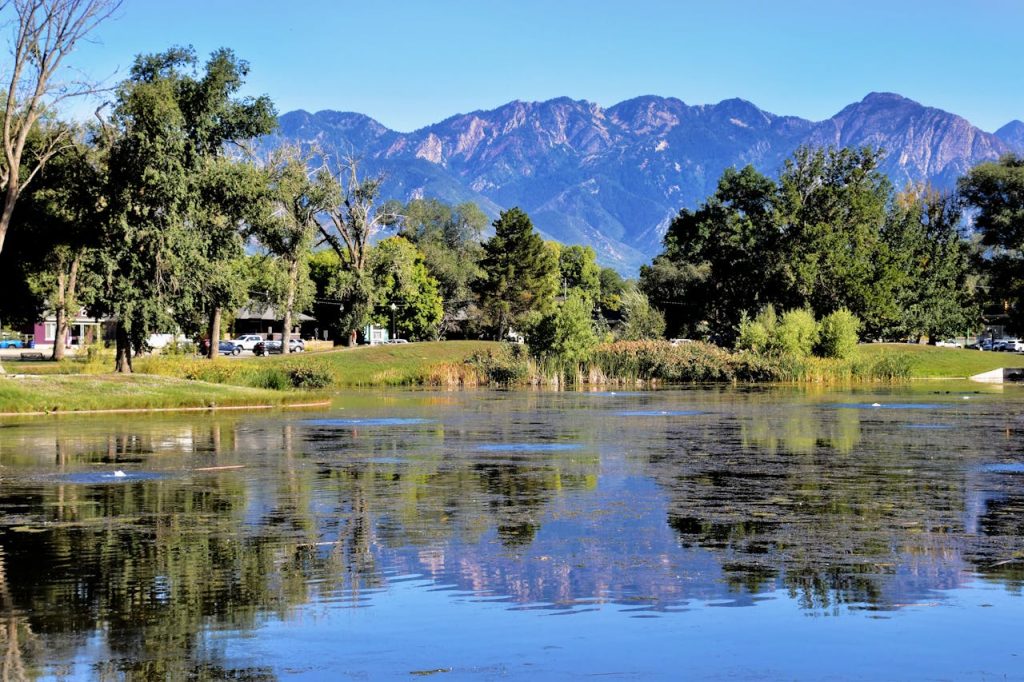 View of a Lake at Salt Lake City, UT, United States
