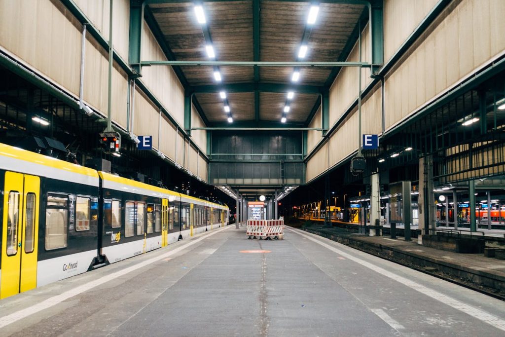 Empty Railway Station