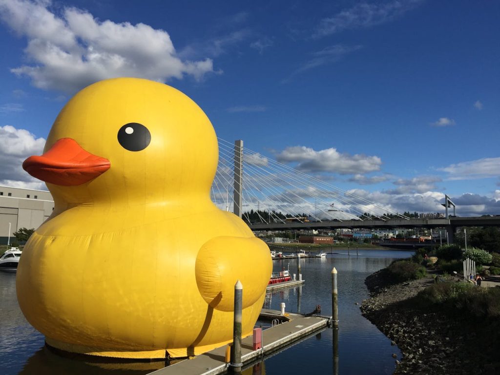 The Oversized Rubber Duck