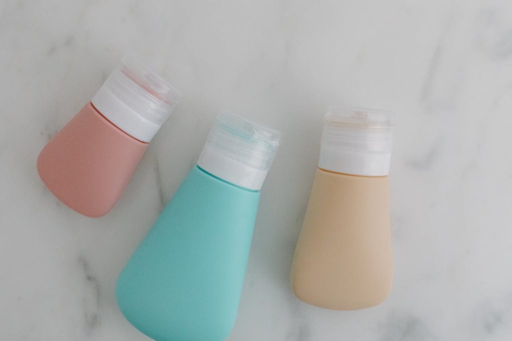 Reusable Silicone Toiletry Bottles