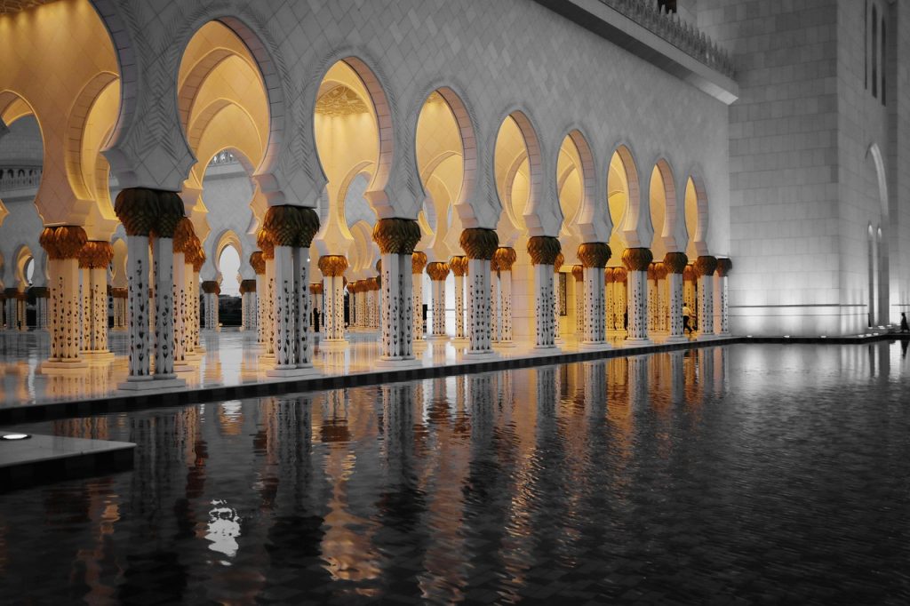 Sheikh zayed mosque, Abu dhabi, Uae image