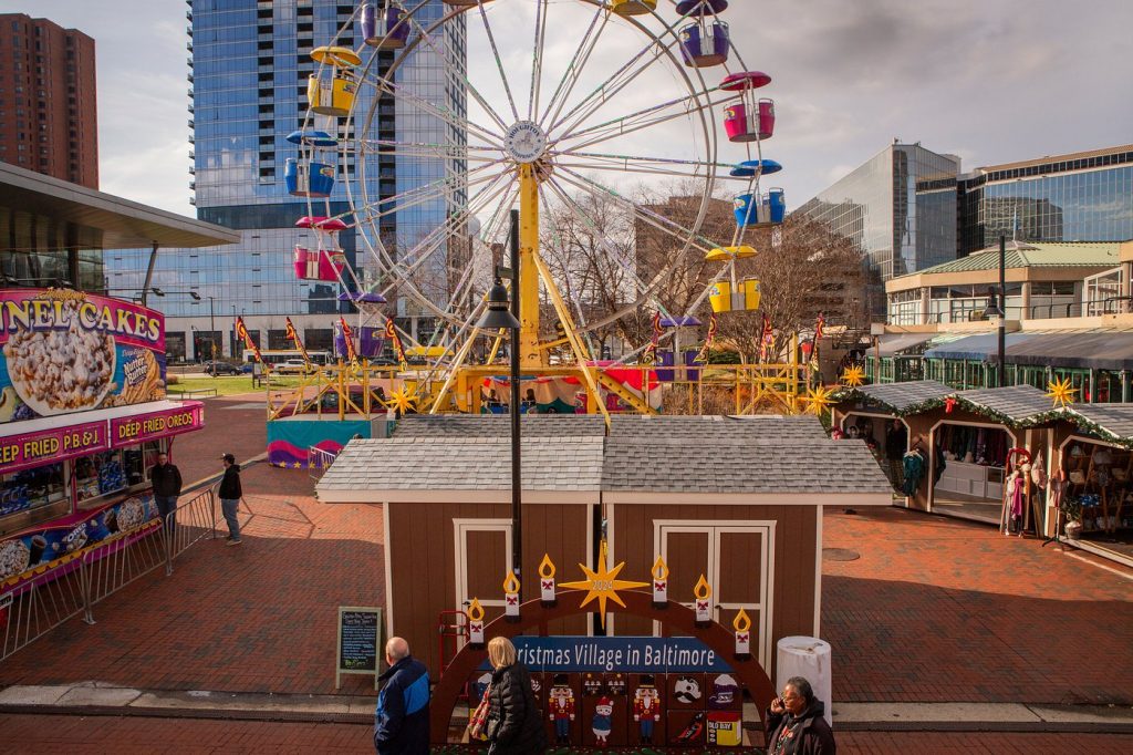 German-Inspired Christmas Village