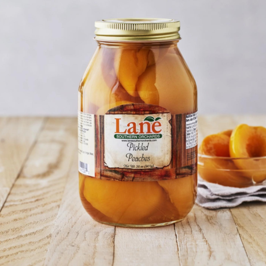 pickled peaches