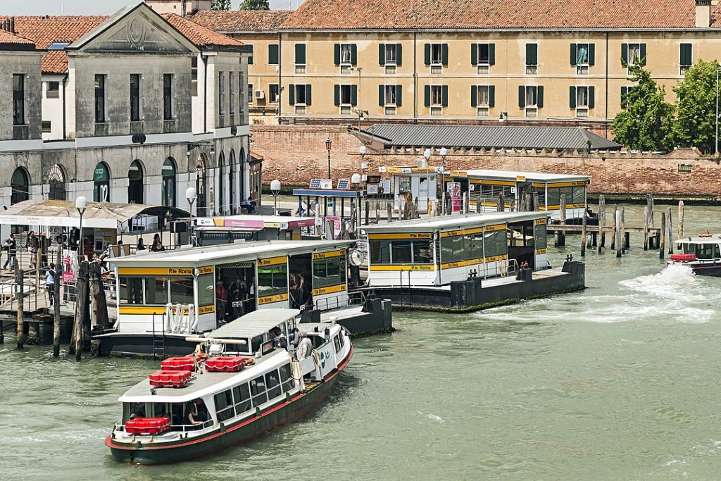 Venice’s Vaporetto Stops And St. Mark’s Basin