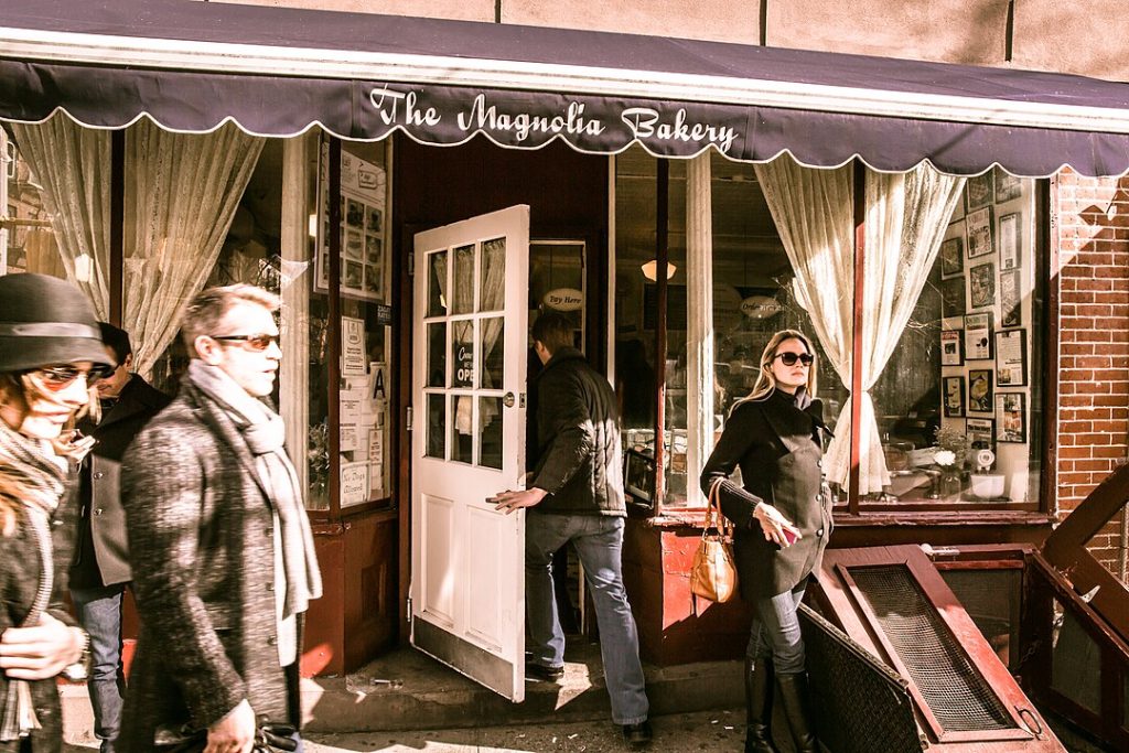 Magnolia Bakery In Midtown And The Village, New York City, New York