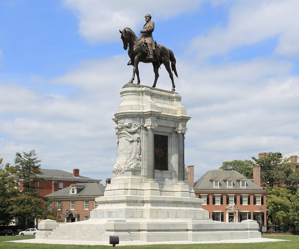 The Robert E. Lee Monument was the first and is the largest of Monument Avenue's monuments in Richmond, Virginia.