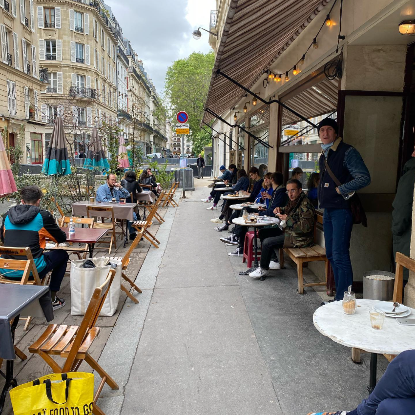 Le Square Gardette cafe