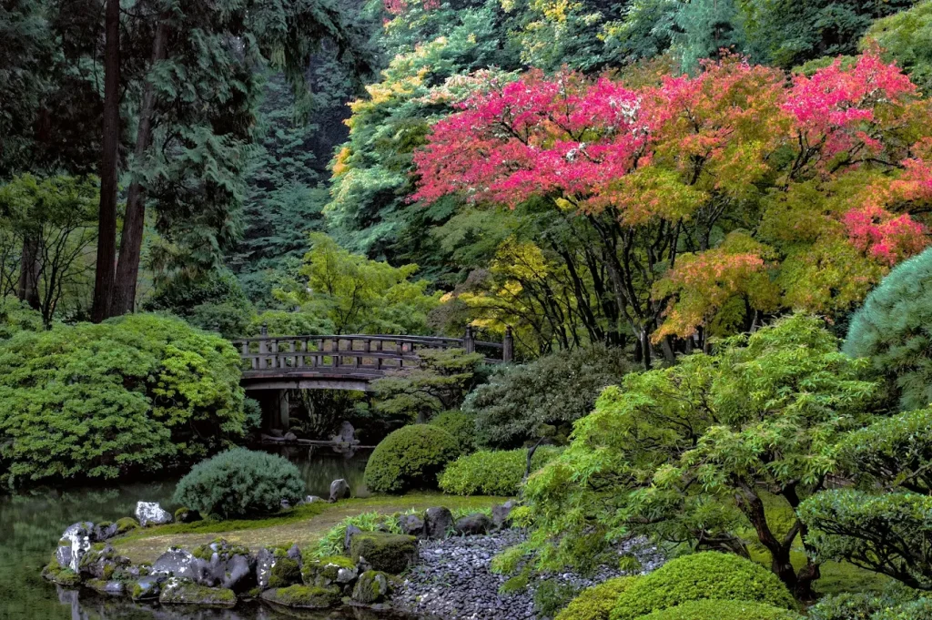 Portland Japanese Garden, Oregon