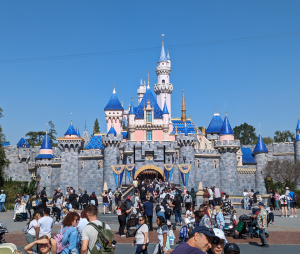 Disneyland Main Gate And Classic Attractions, Anaheim, California