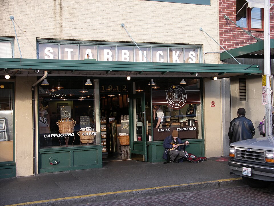 The Original Starbucks At Pike Place Market, Seattle, Washington