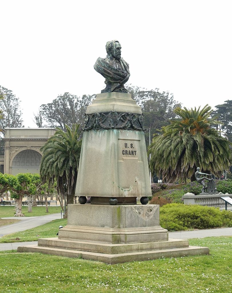Monument to Ulysses S. Grant by Rupert Schmid (1854-1932) - Golden Gate Park, San Francisco, California, USA.