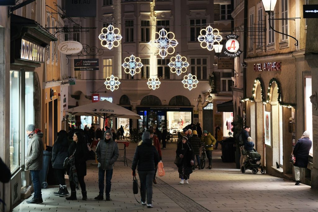 Vienna To Salzburg Christmas Corridor, Austria