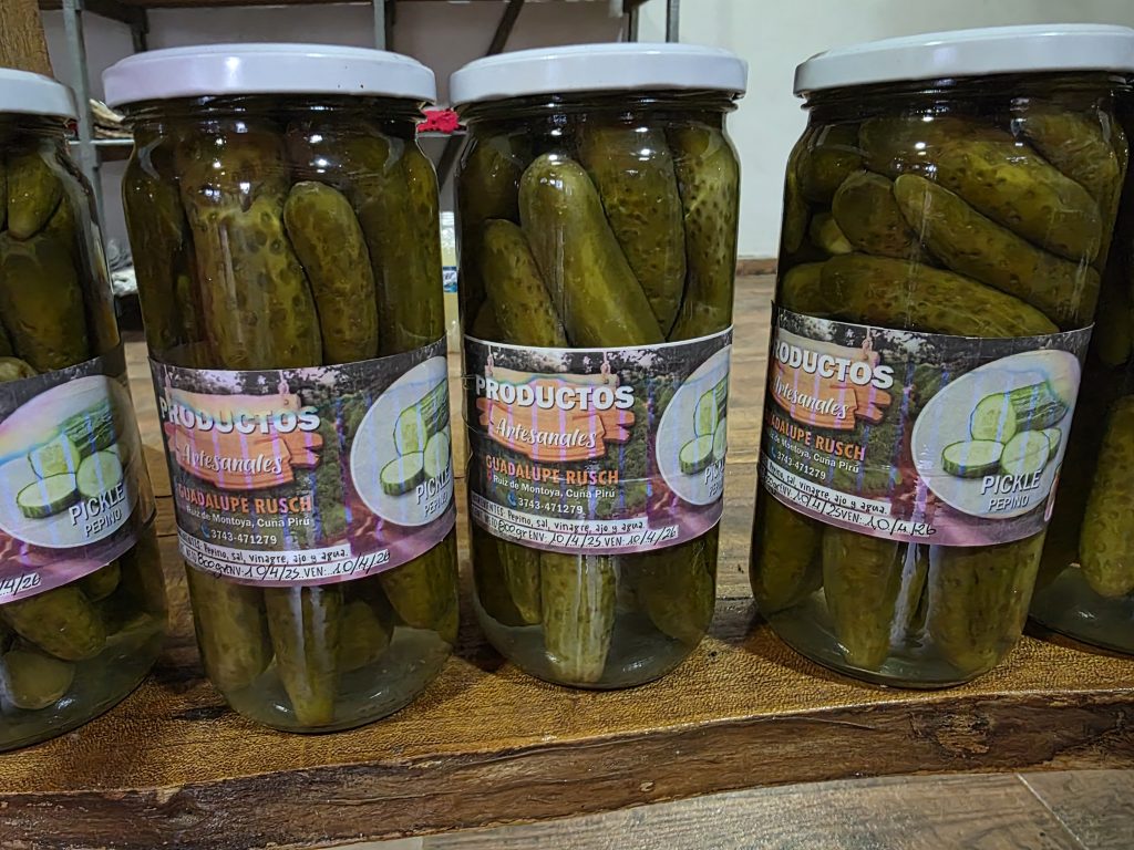 Pickled Sausages in the Jar