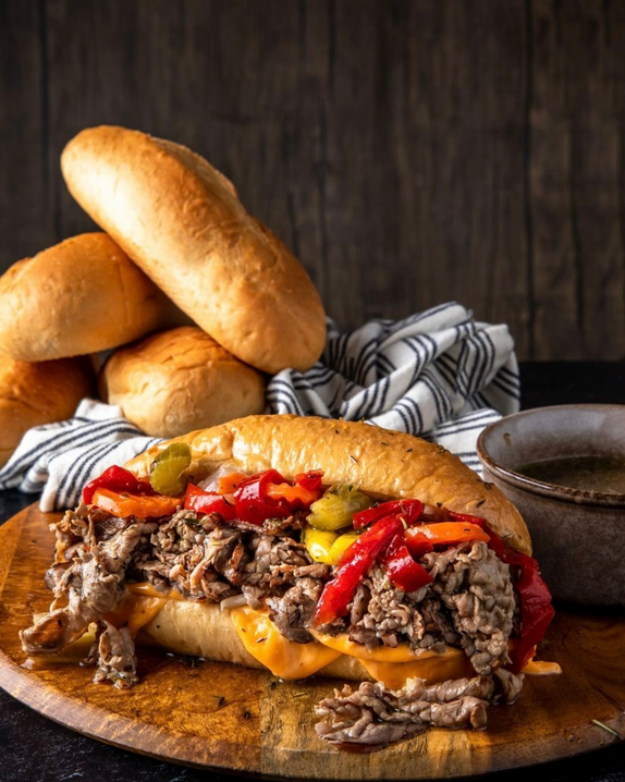 This Chicago-style Italian beef, it's a game-changer