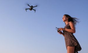 Flying Drones Over Campsites And Trails