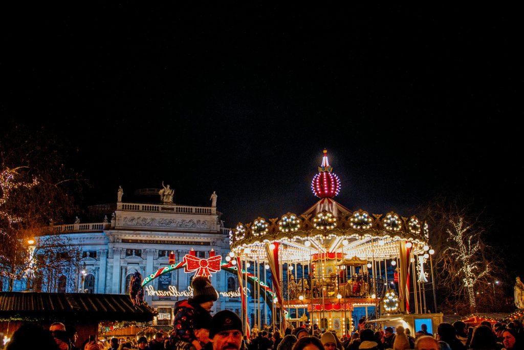 Vienna, Austria, Rathausplatz Market Loop