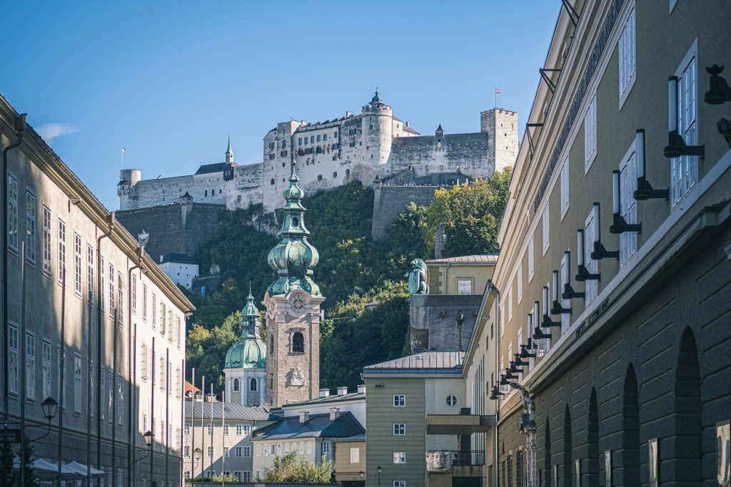 Salzburg, Austria, Old Town Holiday Core