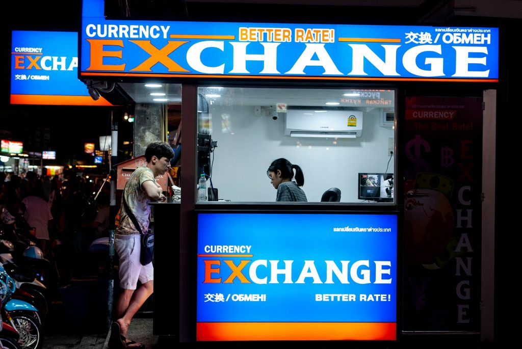 Currency Exchange Kiosks In Tourist Zones