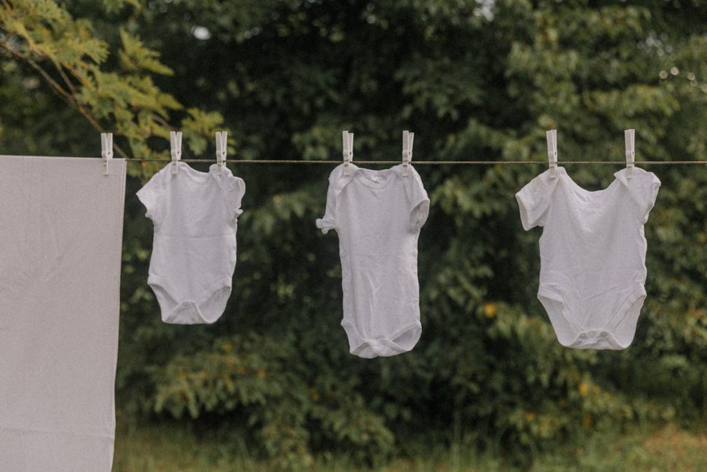 Clotheslines in Front Yards
