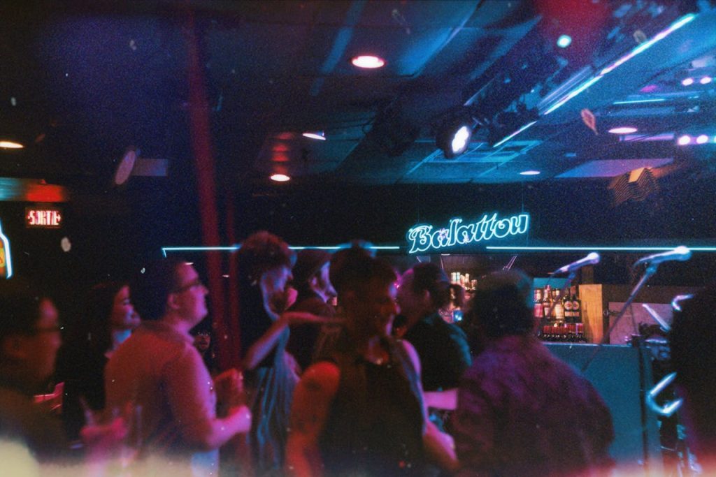 People Dancing in a Nightclub