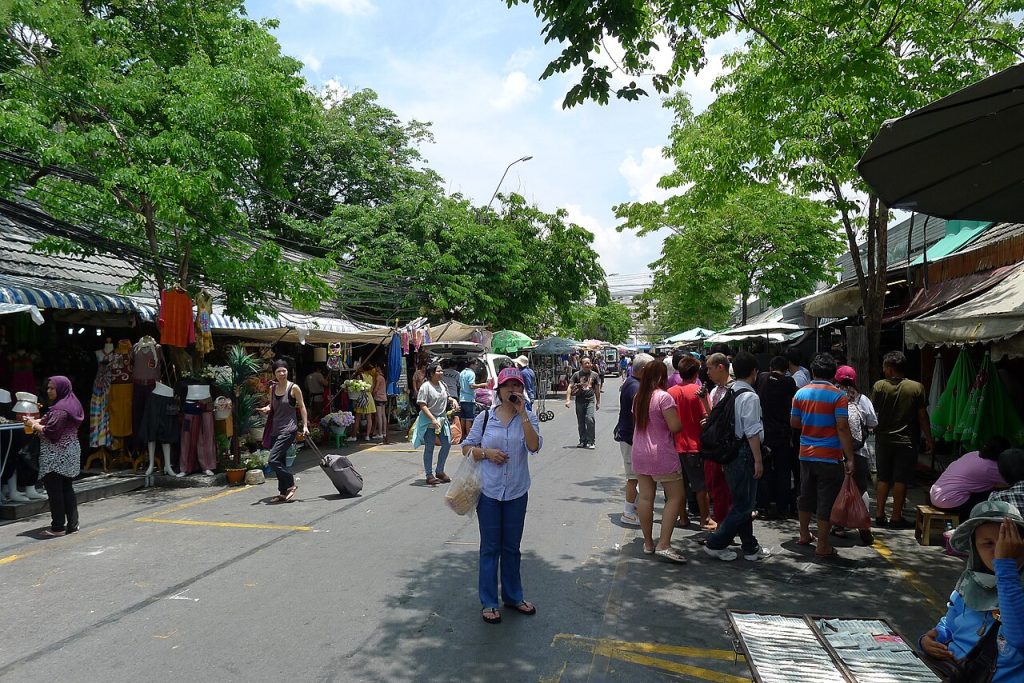 Chatuchak Weekend Market In Bangkok